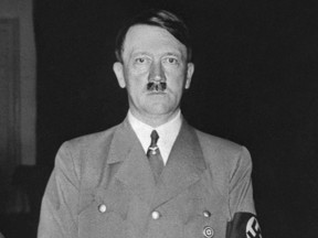 NAZI RÉEL : Une photo non datée montre le chancelier nazi Adolf Hitler.