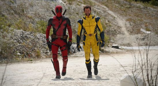 Ryan Reynolds and Hugh Jackman as Deadpool and Wolverine in Deadpool 3