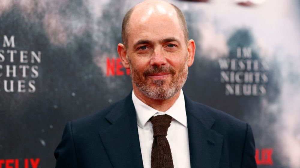 BERLIN, GERMANY - SEPTEMBER 27: Film director Edward Berger attends the German premiere of The Netflix Film "All Quiet On The Western Front" at Kino International on September 27, 2022 in Berlin, Germany. (Photo by Sebastian Reuter/Getty Images for Netflix)