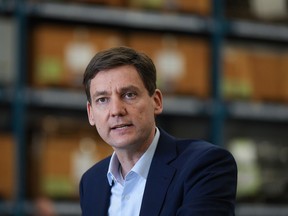 David Eby, premier ministre de la Colombie-Britannique.