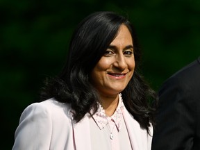 Anita Anand, présidente du Conseil du Trésor.