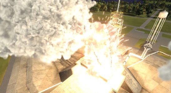 A classic KSP2 explosion.