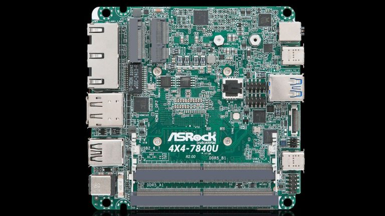 La carte mère 4×4 d’ASRock contient des processeurs AMD Phoenix et deux ports Ethernet