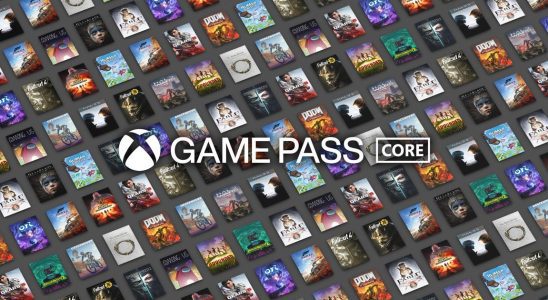 La liste complète des jeux Xbox Game Pass Core révélée