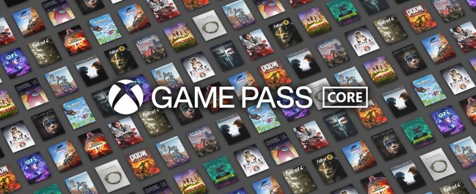 La liste complète des jeux Xbox Game Pass Core révélée