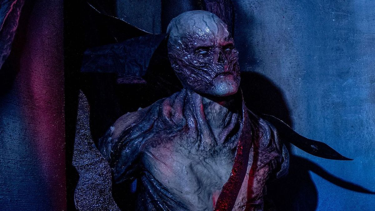 Vecna in Stranger Things haunted house 2023 Universal Orlando Halloween Horror Nights