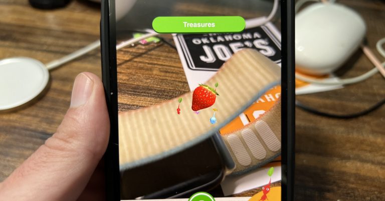 La nouvelle expérience AR de Niantic est un jeu par navigateur mobile Pikmin