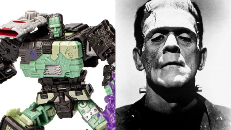 La nouvelle figurine Transformers mélange des robots déguisés avec le monstre de Frankenstein
