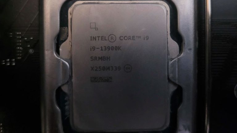 L’acheteur reçoit un faux Core i9-13900K avec des tripes i7-13700K d’Amazon