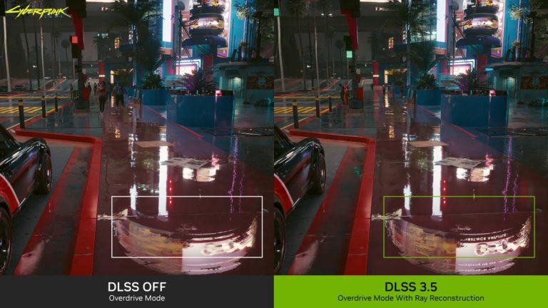 Le DLSS 3.5 de NVIDIA apporte cette semaine le lancer de rayons amélioré à Cyberpunk 2077