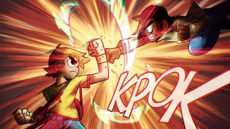 Le clip d'anime de Scott Pilgrim de Netflix imagine un monde où Netflix a encore des DVD
