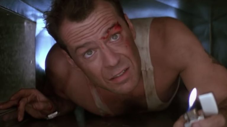 Bruce Willis as John McClane in Die Hard