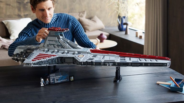 Le nouveau Venator est l’un des plus gros kits Lego Star Wars à ce jour