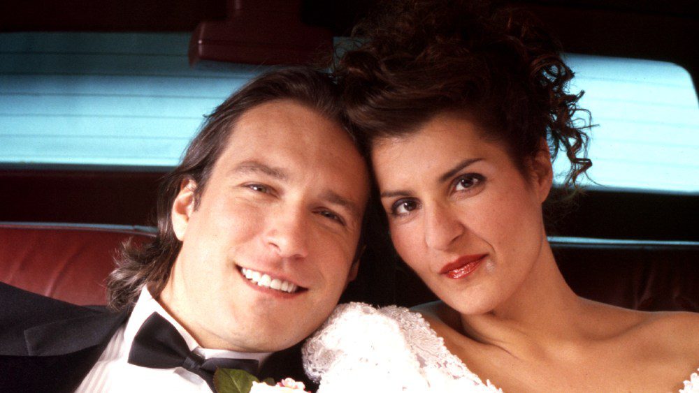 MY BIG FAT GREEK WEDDING, John Corbett, Nia Vardalos, 2002, (c) IFC Films/courtesy Everett Collection