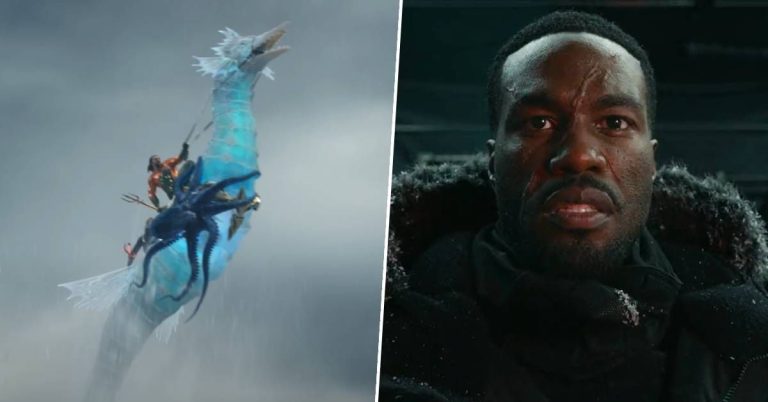 Le premier aperçu d’Aquaman 2 taquine les monstres, Black Manta et Jason Momoa chevauchant un hippocampe géant