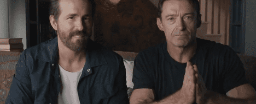 Ryan Reynolds and Hugh Jackman