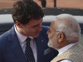 Trudeau, Modi