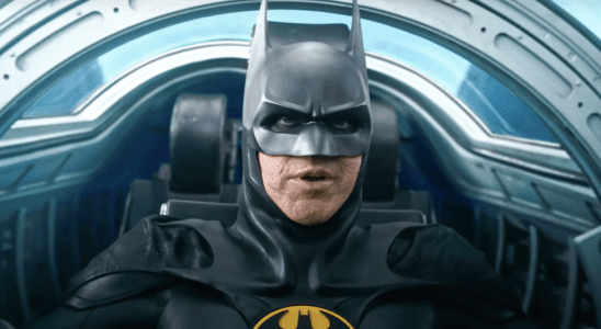 Michael Keaton as Batman in The Flash