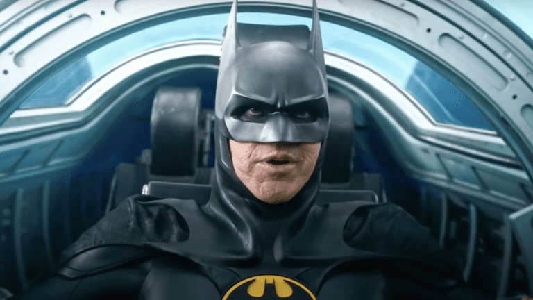 Michael Keaton as Batman in The Flash