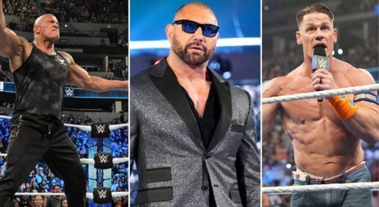 Dwayne The Rock Johnson, Dave Bautista, John Cena