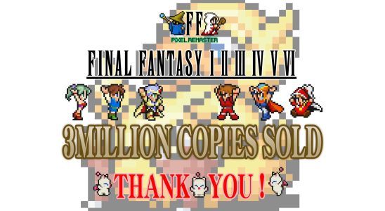 Les ventes de la série Final Fantasy Pixel Remaster dépassent les trois millions