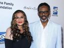 Tina Knowles-Lawson et Richard Lawson au gala 2021 de la Fondation Harold et Carole Pump