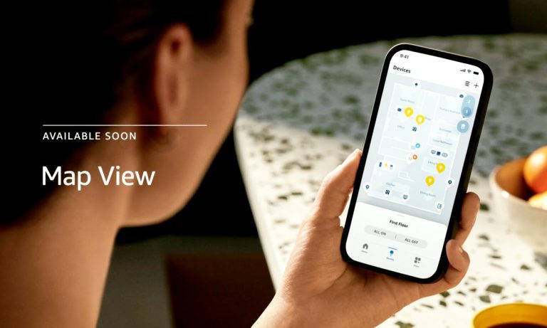 Map View d’Amazon place vos appareils domestiques intelligents sur un plan d’étage numérique