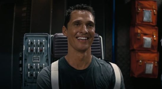 Matthew McConaughey in Interstellar