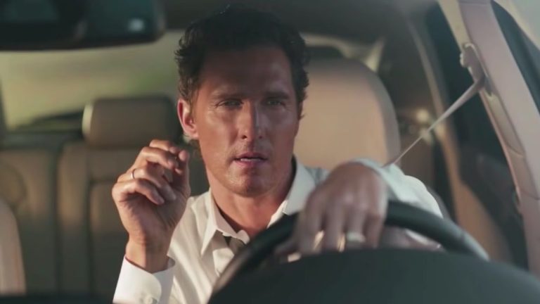 Matthew McConaughey in Lincoln MKZ commercials