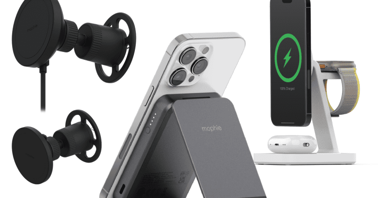 Mophie a trois chargeurs magnétiques sans fil Qi2 en route