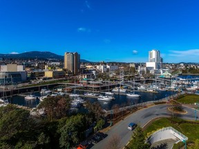 Une photo d'archive de la ville de Nanaimo, où le conseil a interdit le gaz naturel comme principale source de chauffage à compter du 1er juillet 2024.