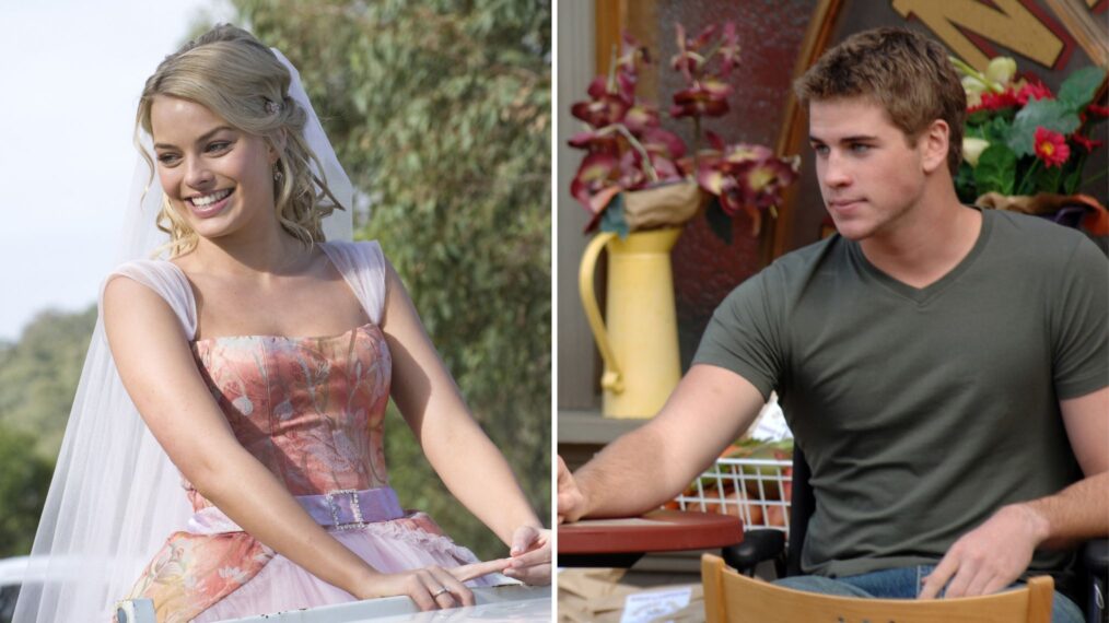 Margot Robbie as Donna Freedman and Liam Hemsworth as Josh Taylor on 