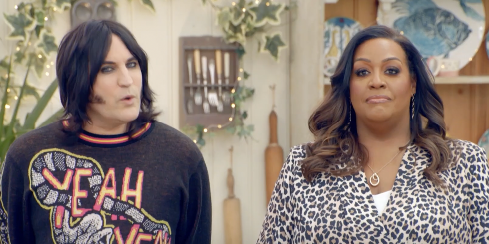 Noel Fielding et Alison Hammond, présentateurs de Bake Off 2023