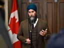 Le chef du NPD fédéral, Jagmeet Singh.