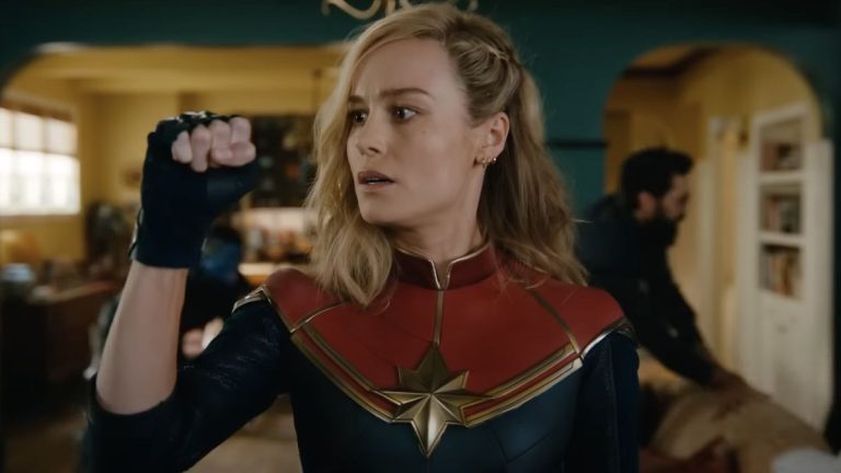 Brie Larson as Carol Danvers in The Marvels