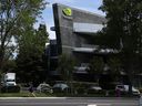 Le siège social de Nvidia Corp. à Santa Clara, en Californie. 