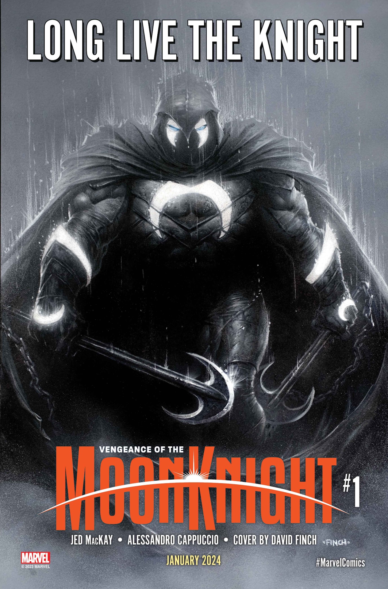 Couverture de Vengeance of Moon Knight #1