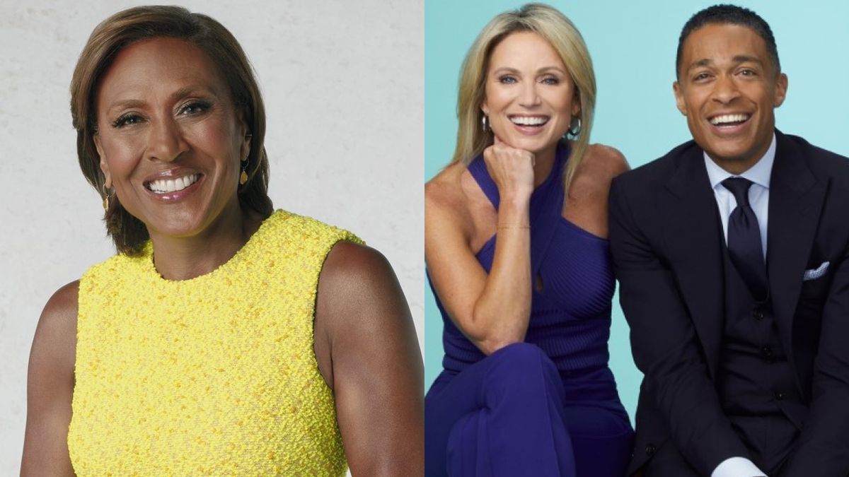 Robin Roberts on Good Morning America GMA, Amy Robach and T.J. Holmes on GMA3.