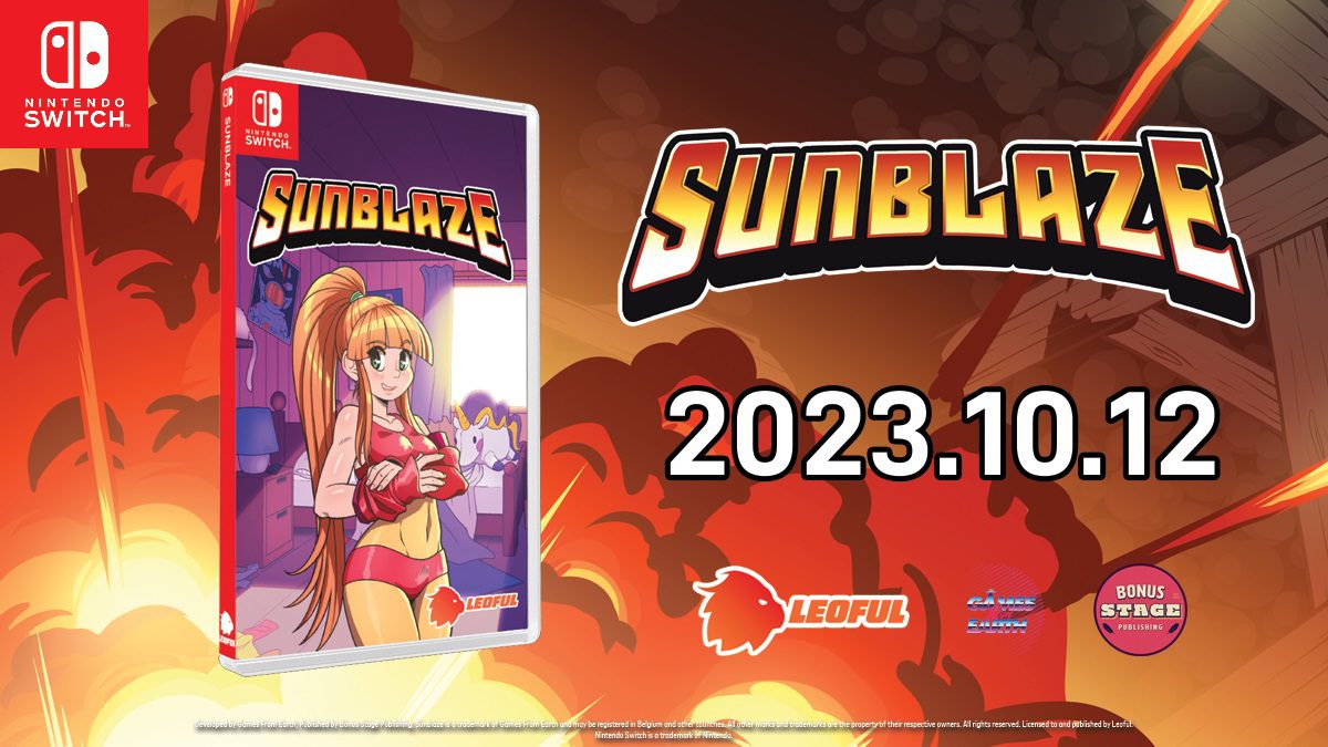 Sunblaze obtient une sortie physique en Asie avec un support en anglais
