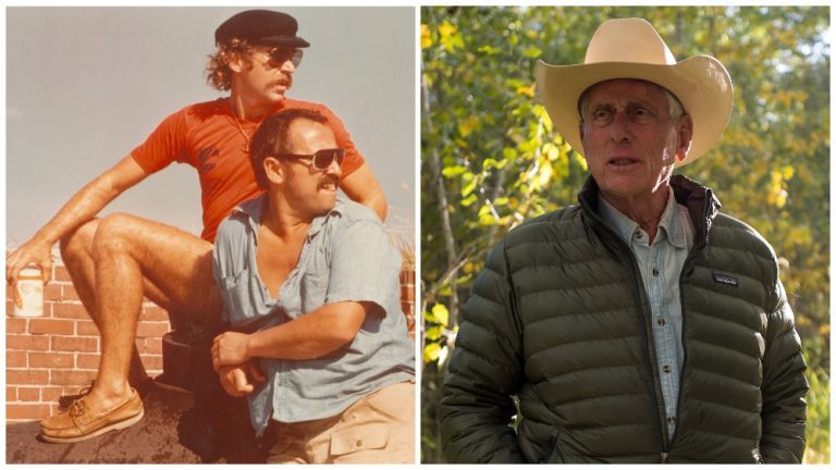 Jimmy Buffett in the 1970s; Tom McGuane in the short film all that is sacred telluride film festival