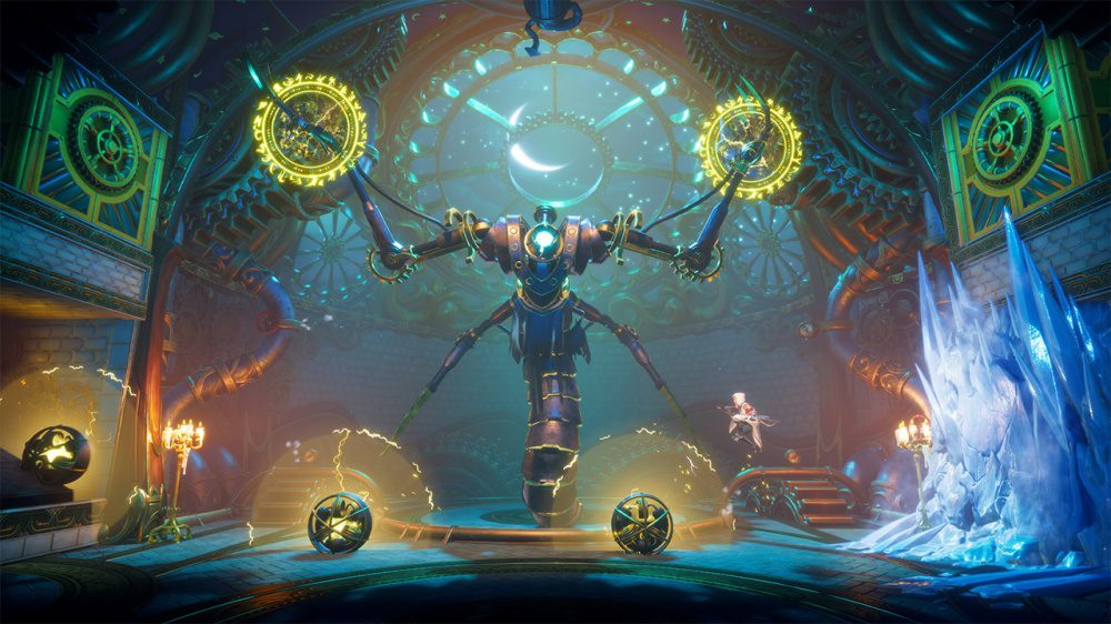 Trine 5 : Un gameplay de conspiration mécanique
