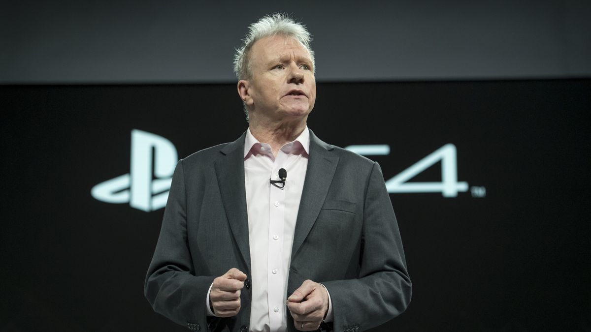 Jim Ryan, president and chief executive officer of Sony Interactive Entertainment Inc., speaks during a press event at CES 2020 in Las Vegas, Nevada, U.S., on Monday, Jan. 6, 2020