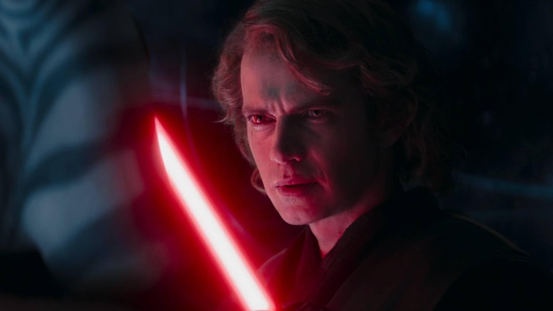 Hayden Christensen dans le rôle d'Anakin Skywalker dans Ahsoka