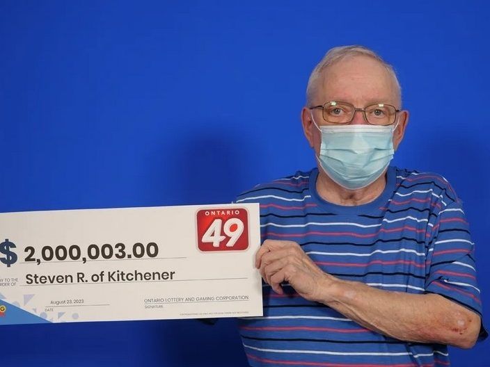 Un retraité de Kitchener remporte un prix de loterie de 2 millions de dollars