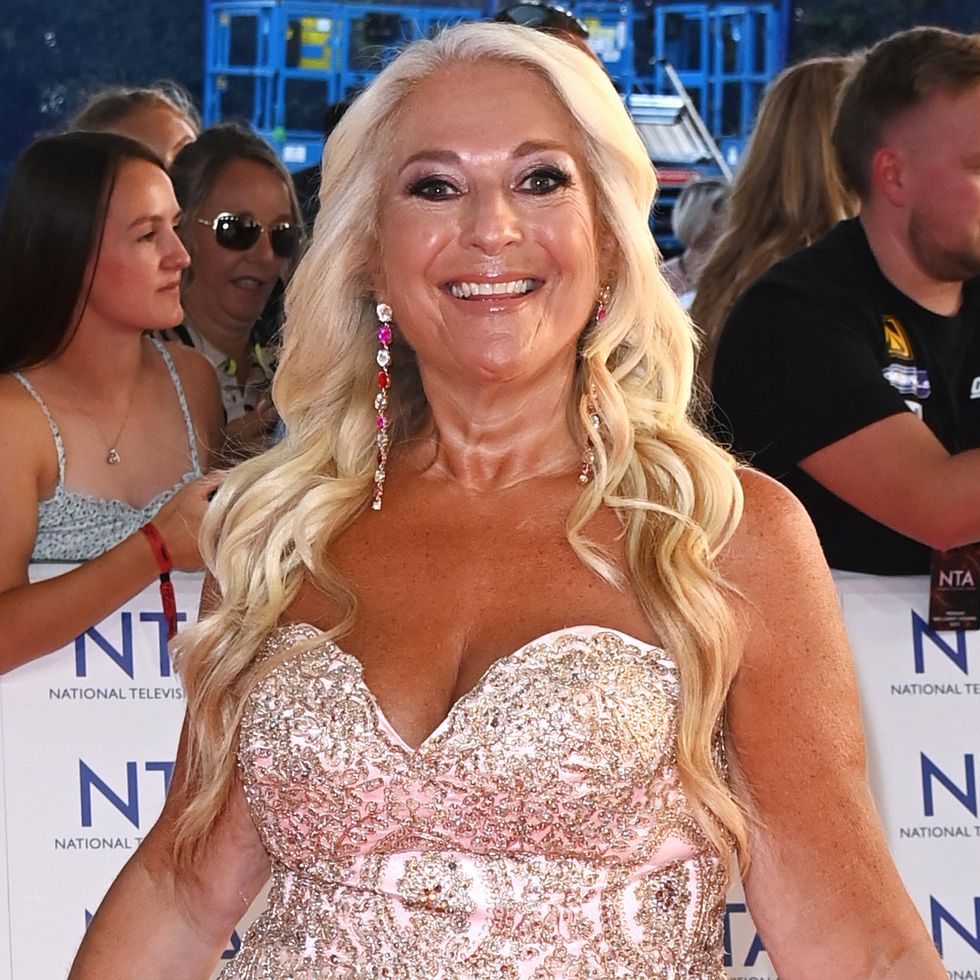 Vanessa Feltz assiste aux National Television Awards 2023