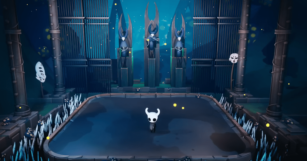 Voici Hollow Knight en jeu 3D
