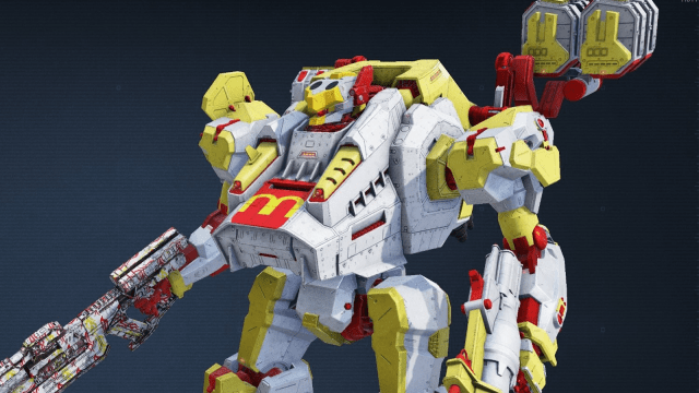 L'unité Armored Core de BawkbaSoup, le McChicken