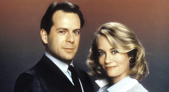 Bruce Willis and Cybill Shepherd of