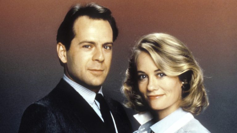 Bruce Willis and Cybill Shepherd of 