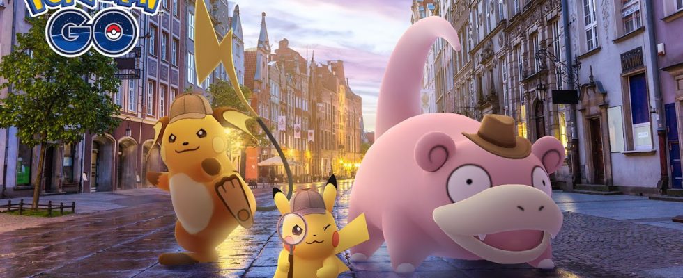 Pokemon GO annonce l'événement Detective Pikachu Returns